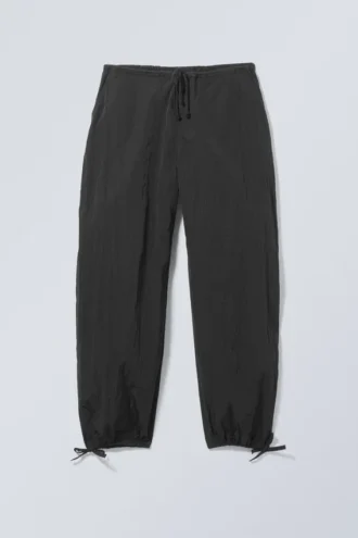 Alister Tracksuit Parachute-bukser – Sort