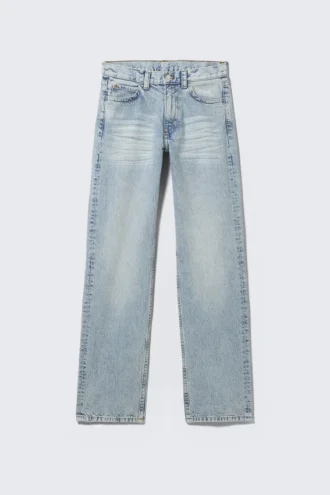 Anti Unisex lavtalje, lige Jeans – lyseblå | Cheap Monday Gb