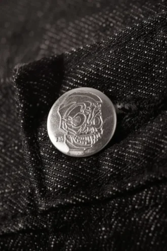Anti Unisex lavtaljede, lige Jeans i almindelig pasform – ekstra sort vask | Cheap Monday GB