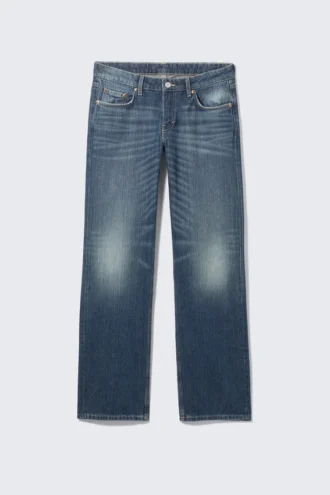 Arrow Low Rise Regular Straight Jeans – Mine Blue – Medium Blue