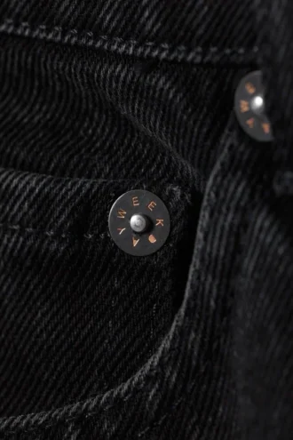 Arrow Low Rise Regular Straight Jeans – Vasket sort