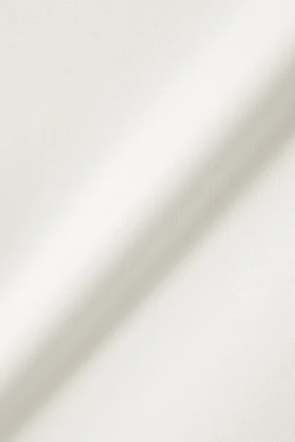 Asymmetrisk jersey-toppe med bindebånd – hvid