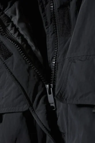 Attila polstret parka – sort