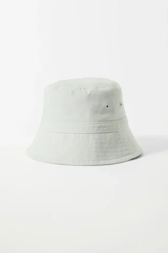 Attitude Bucket Hat – Støvet hvid
