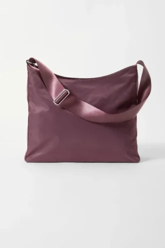 Bæretaske – mørk mauve
