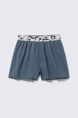 Boxershorts – vasket mørkeblå