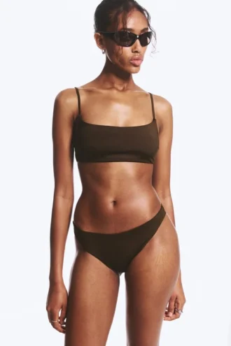 Brasilianske bikinibukser – mørkebrune