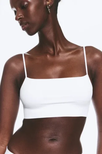 Cat Soft Bralette – Hvid