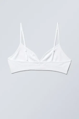 Cat Soft sømløs trekant-bh – hvid