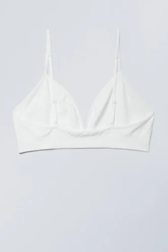 Cat Soft Triangle Bra – Hvid