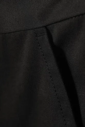 Emil Oversized Chino-bukser – Sort