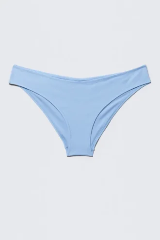 Enkle bikinibukser – lyseblå