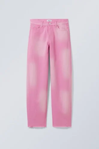 Faith-bukser – Pink Cloud Dye