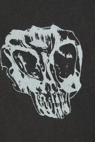 Fantastisk langærmede t-shirt med print – Sort – Midnight Nightmare