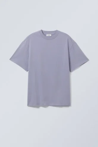 Fantastisk T-shirt i kraftig kvalitet – lilla