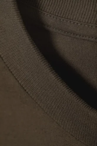 Fantastisk T-shirt i kraftig kvalitet – mørkebrun