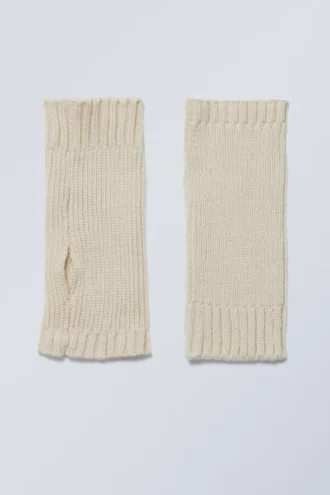 Hanna håndledsvarmere – beige