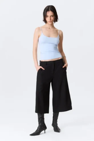 Hanne H Capri-bukser – Sort