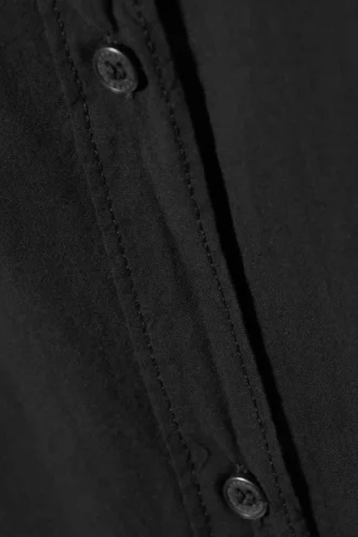 Jody bomuldsvoile-skjorte – sort