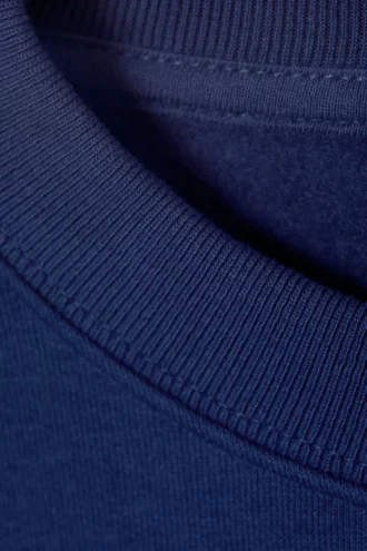 Klassisk sweatshirt – mørkeblå
