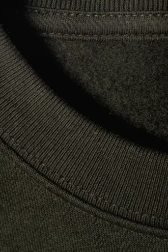 Klassisk sweatshirt – mørkegrøn