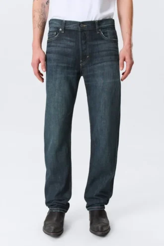 Klean Mid Rise Regular Straight Jeans – Deep Sea Blue – Mørkeblå