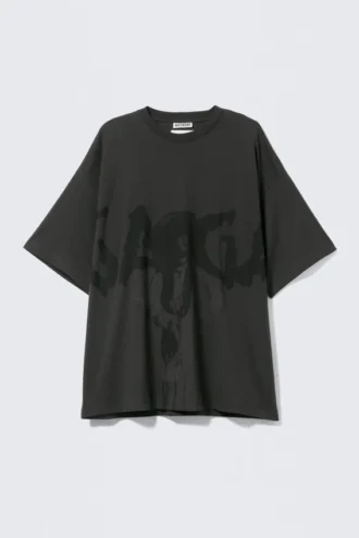 Lady Gaga lang T-shirt – off-black
