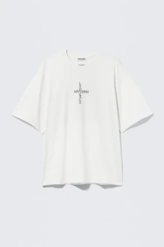 Lady Gaga Oversized T-shirt – Off-White