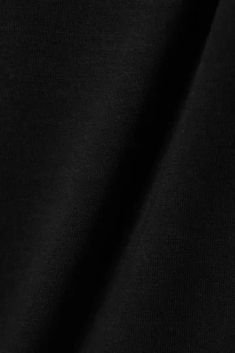 Langærmet off-shoulder-top – sort