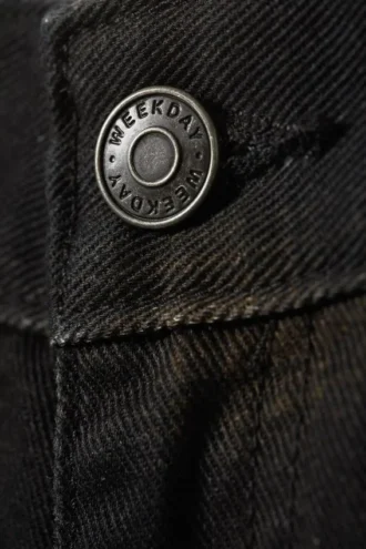 Lavtaljede bukser med lige ben i ternet twill – Dark Brown Haze