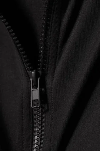 Liah Tight Zip Hættetrøje – Sort