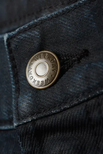 Løse jeans med normal talje og brede ben – Blue Layer